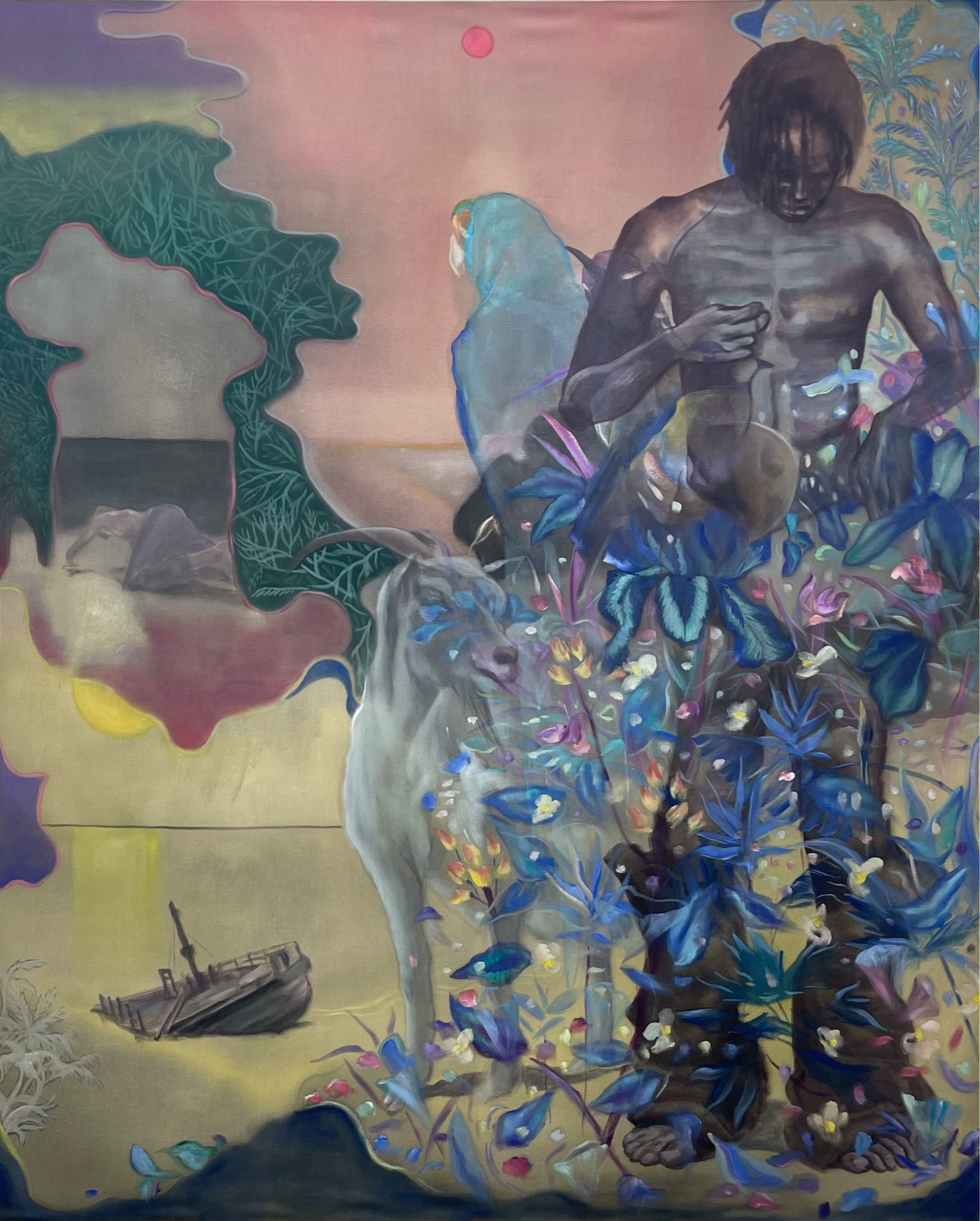 Venderedi 3 162-130cm oil on canvas 2025