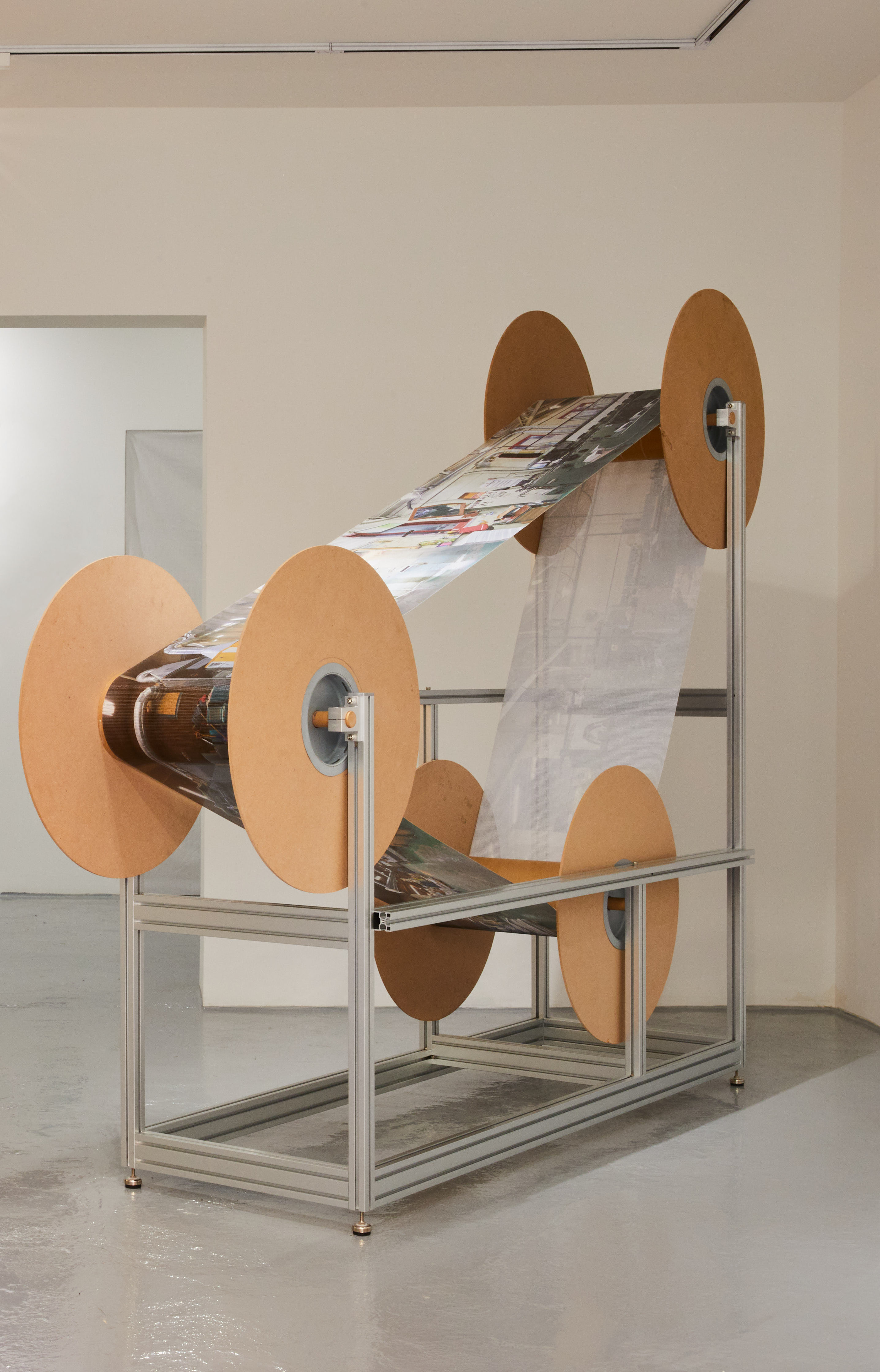 Weekend on Isle of Portland, Installation, Cement and iron, 2023