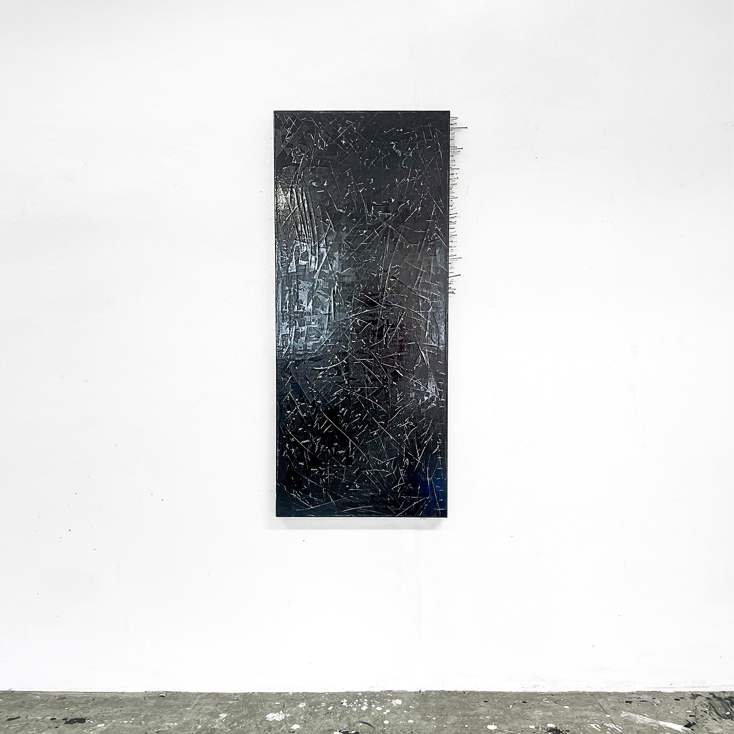 Weekend on Isle of Portland, Installation, Cement and iron, 2023