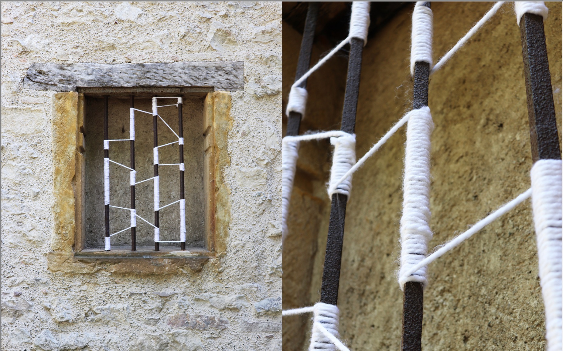Weekend on Isle of Portland, Installation, Cement and iron, 2023