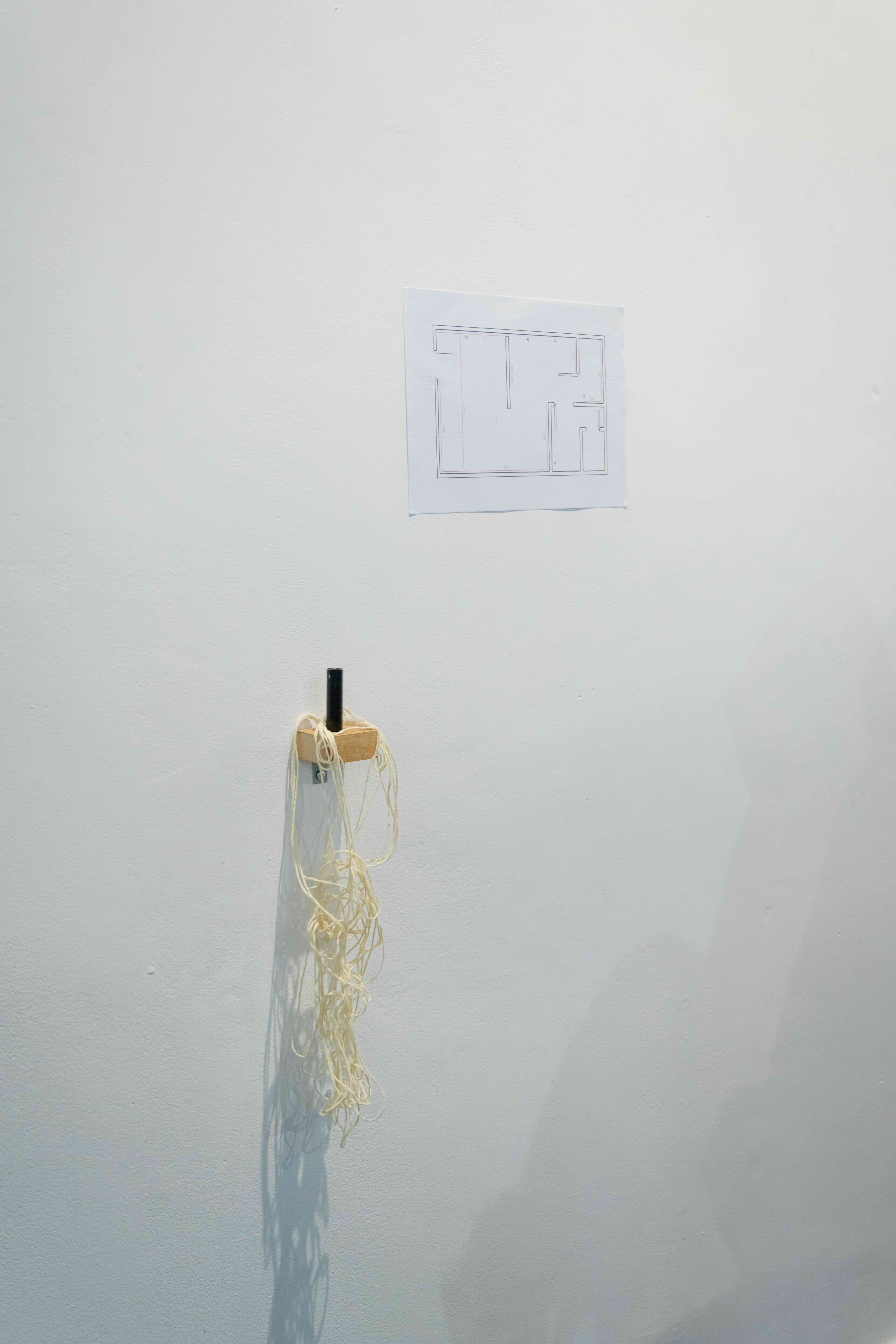 Weekend on Isle of Portland, Installation, Cement and iron, 2023