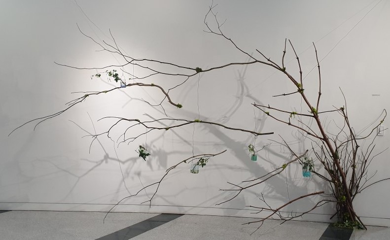 Weekend on Isle of Portland, Installation, Cement and iron, 2023