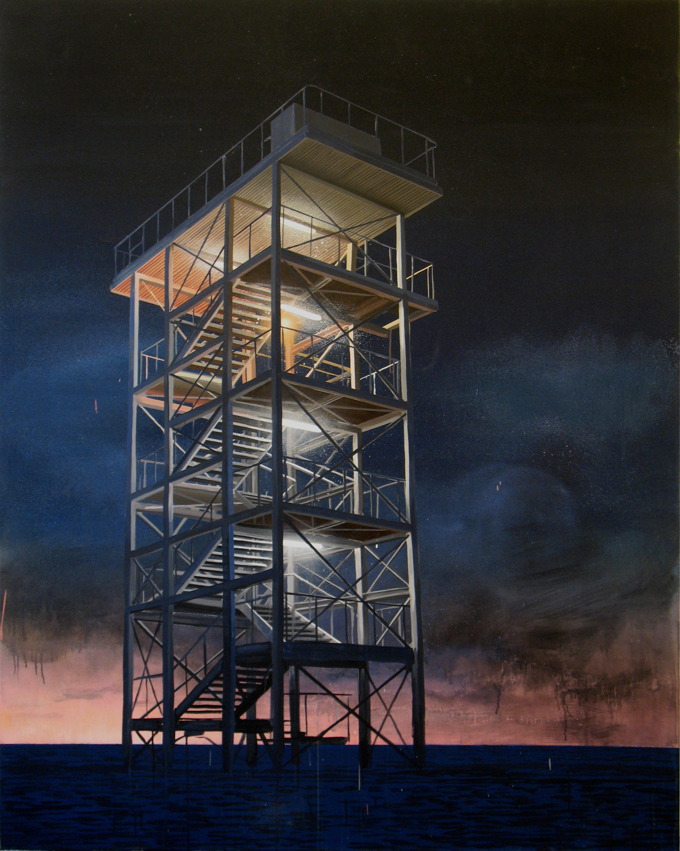 Weekend on Isle of Portland, Installation, Cement and iron, 2023