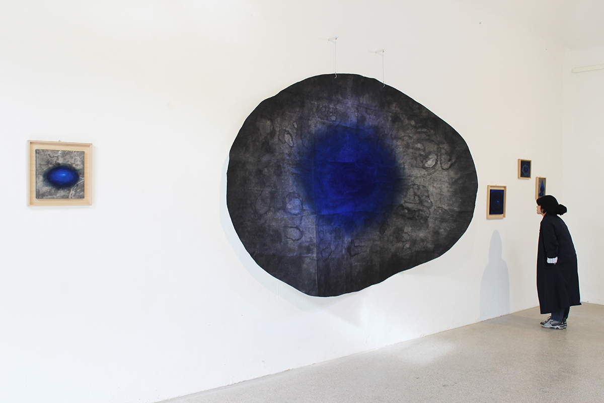 Weekend on Isle of Portland, Installation, Cement and iron, 2023