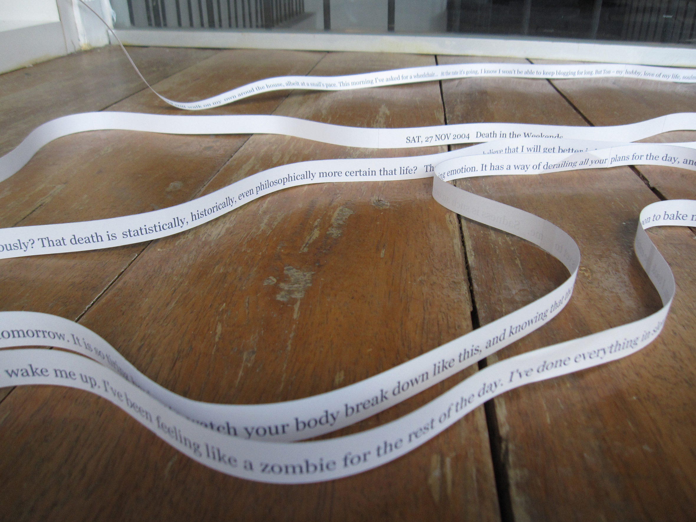 Weekend on Isle of Portland, Installation, Cement and iron, 2023