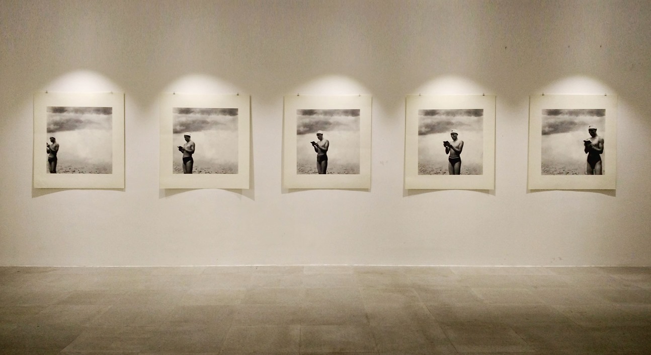 Weekend on Isle of Portland, Installation, Cement and iron, 2023
