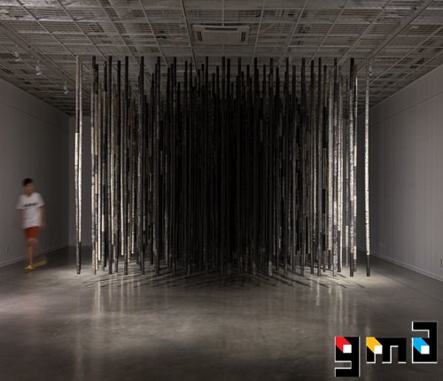 Weekend on Isle of Portland, Installation, Cement and iron, 2023