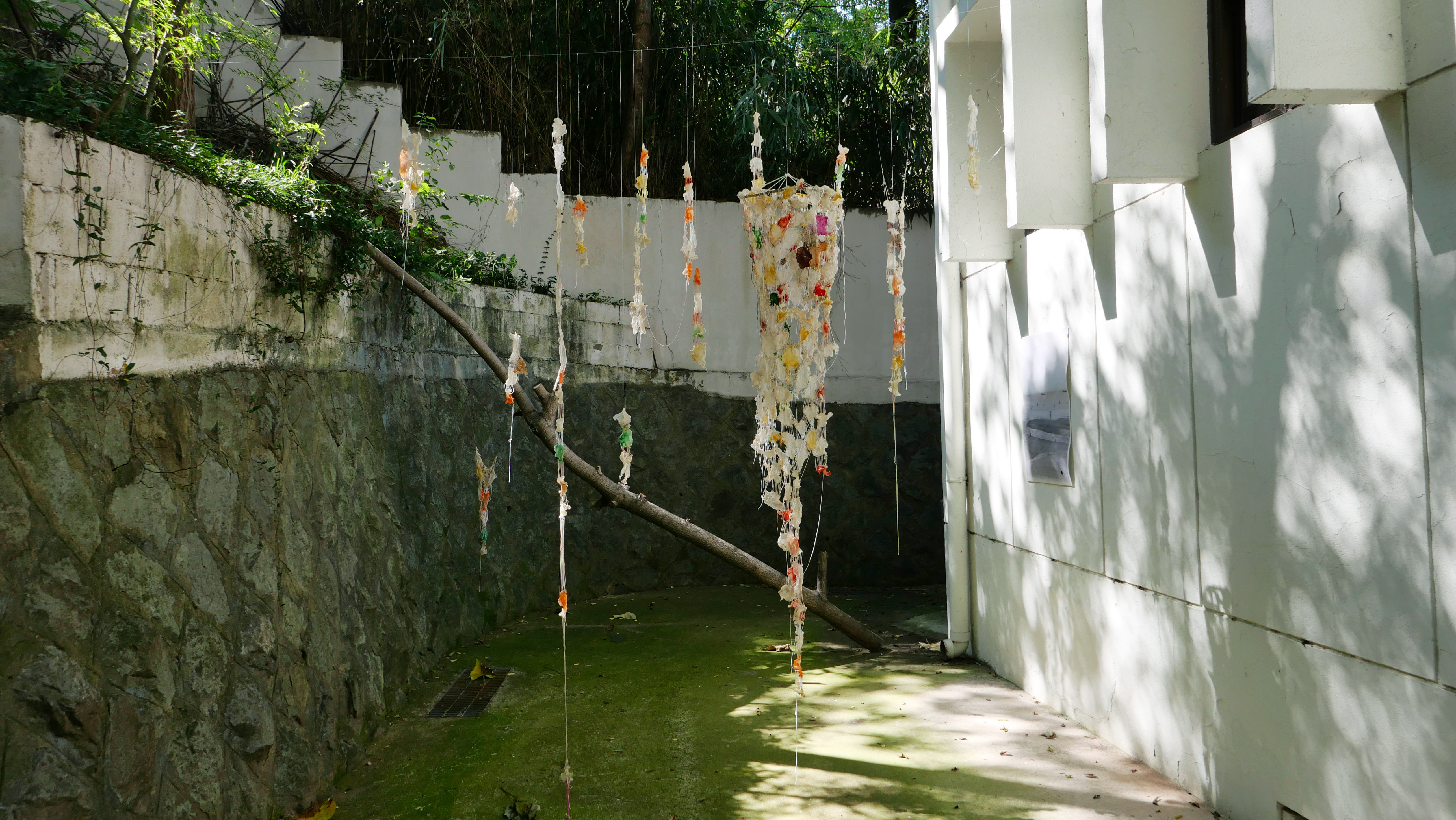 Weekend on Isle of Portland, Installation, Cement and iron, 2023