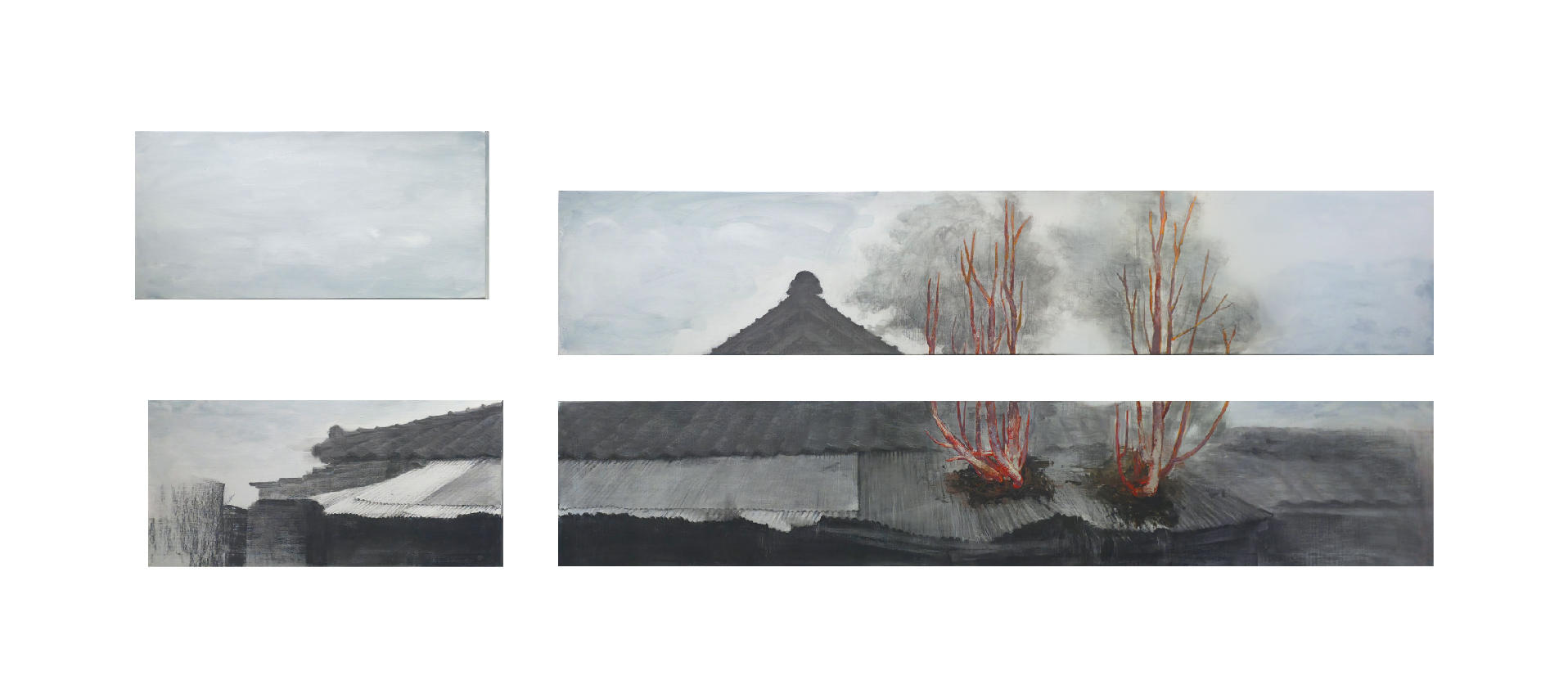 Weekend on Isle of Portland, Installation, Cement and iron, 2023