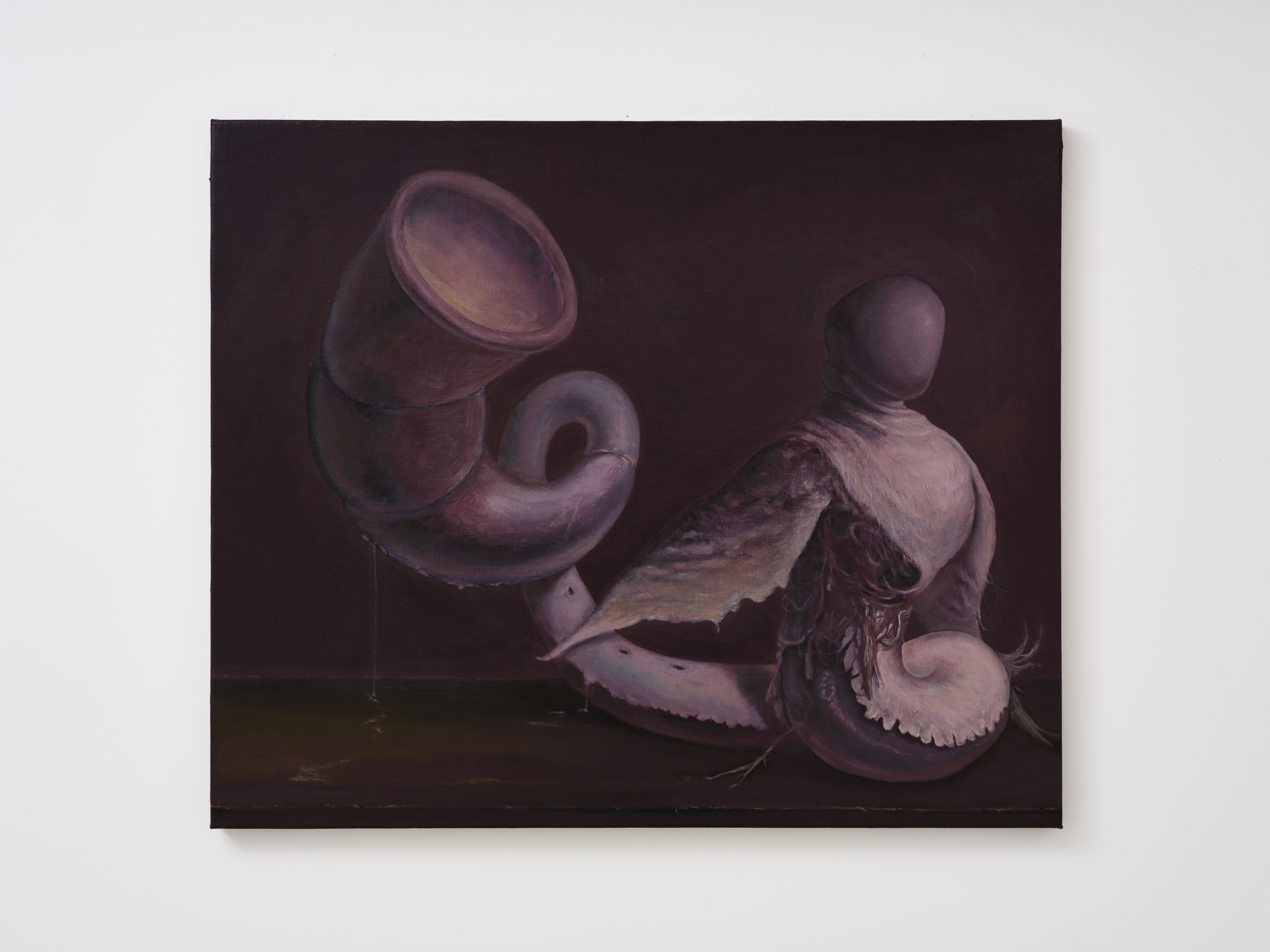 Weekend on Isle of Portland, Installation, Cement and iron, 2023