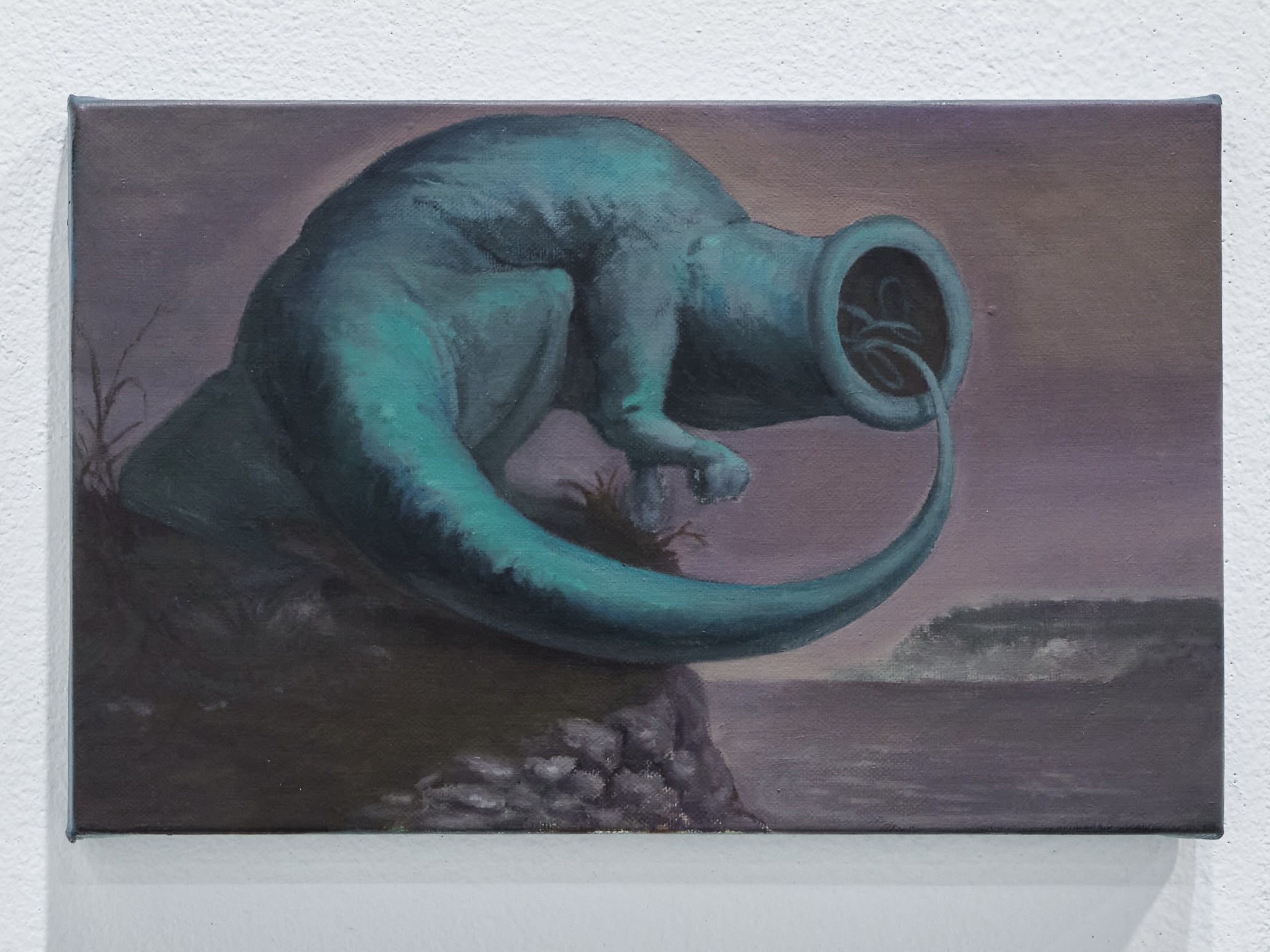 Weekend on Isle of Portland, Installation, Cement and iron, 2023