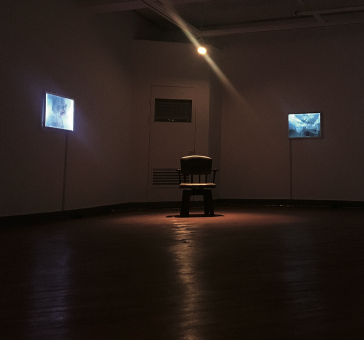 Weekend on Isle of Portland, Installation, Cement and iron, 2023