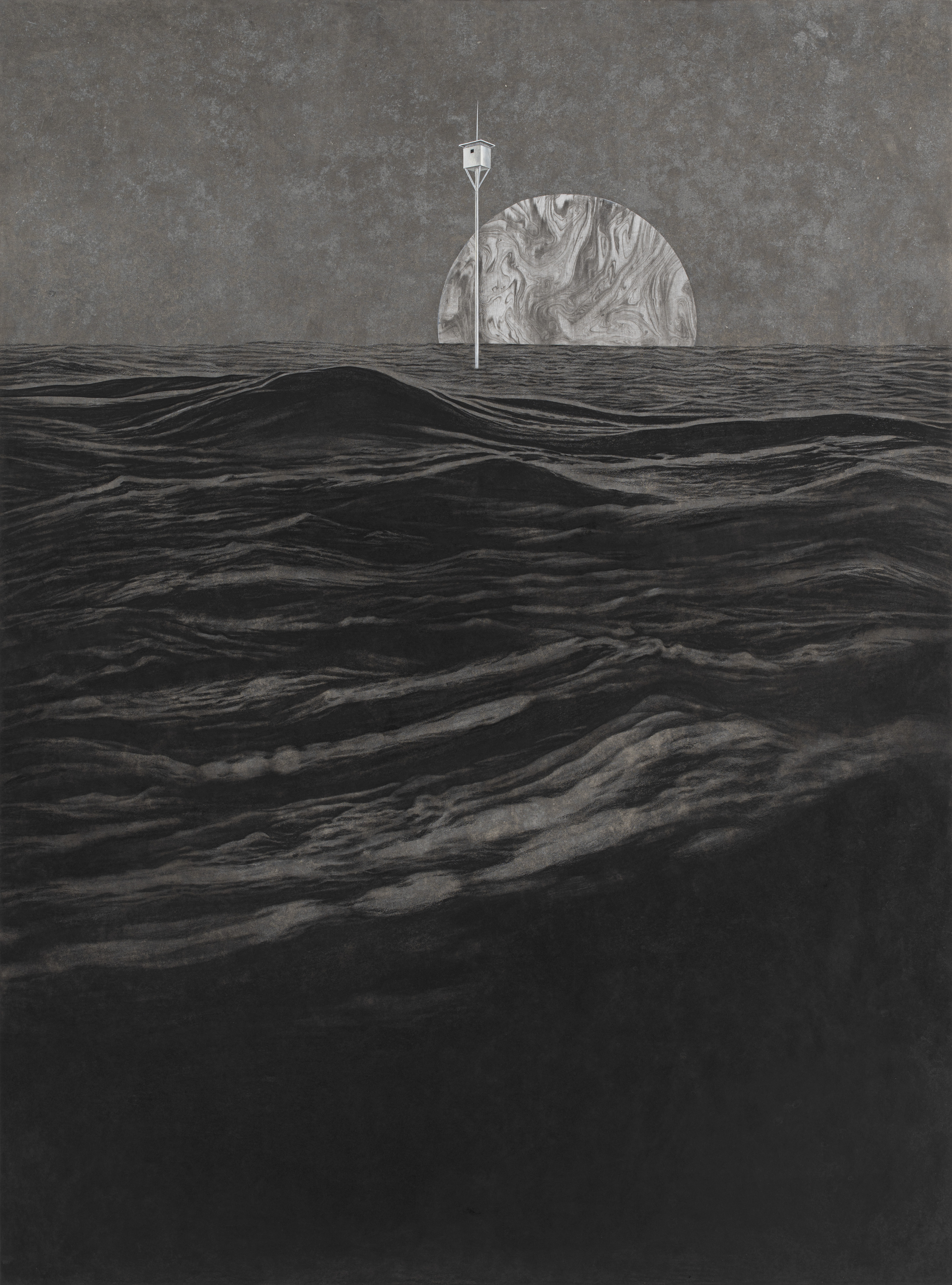 Weekend on Isle of Portland, Installation, Cement and iron, 2023