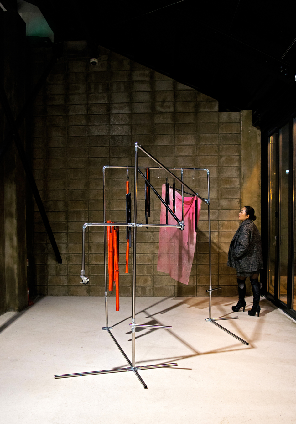 Weekend on Isle of Portland, Installation, Cement and iron, 2023