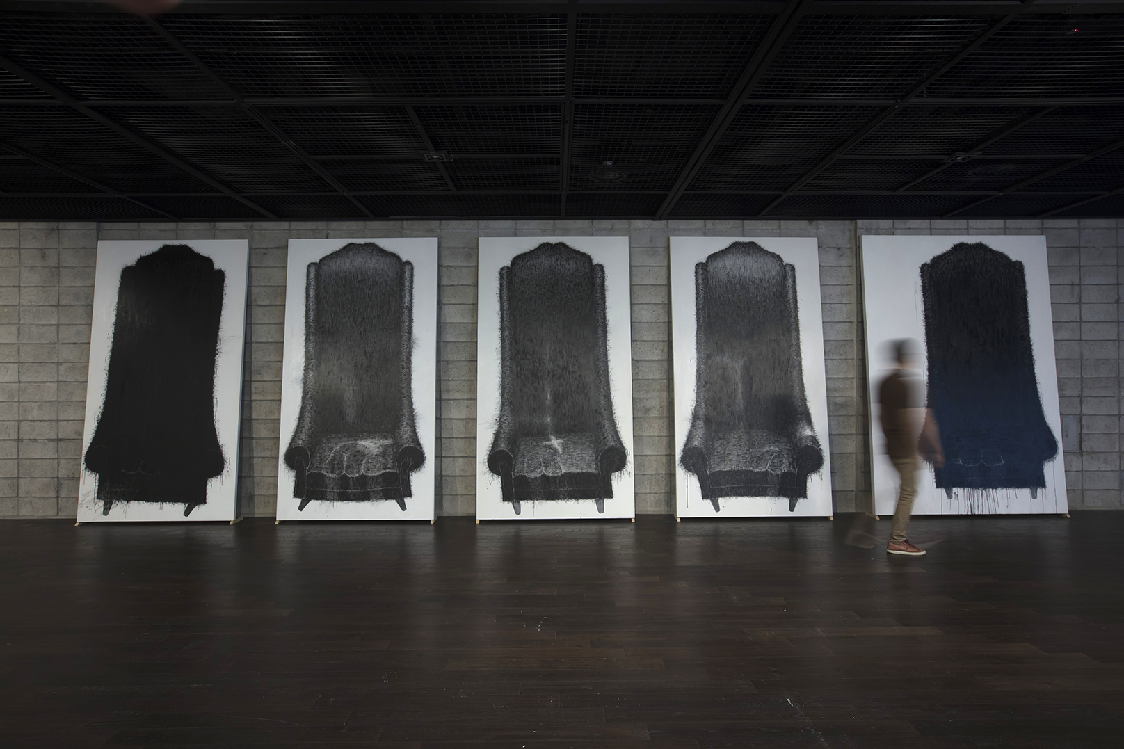 Weekend on Isle of Portland, Installation, Cement and iron, 2023