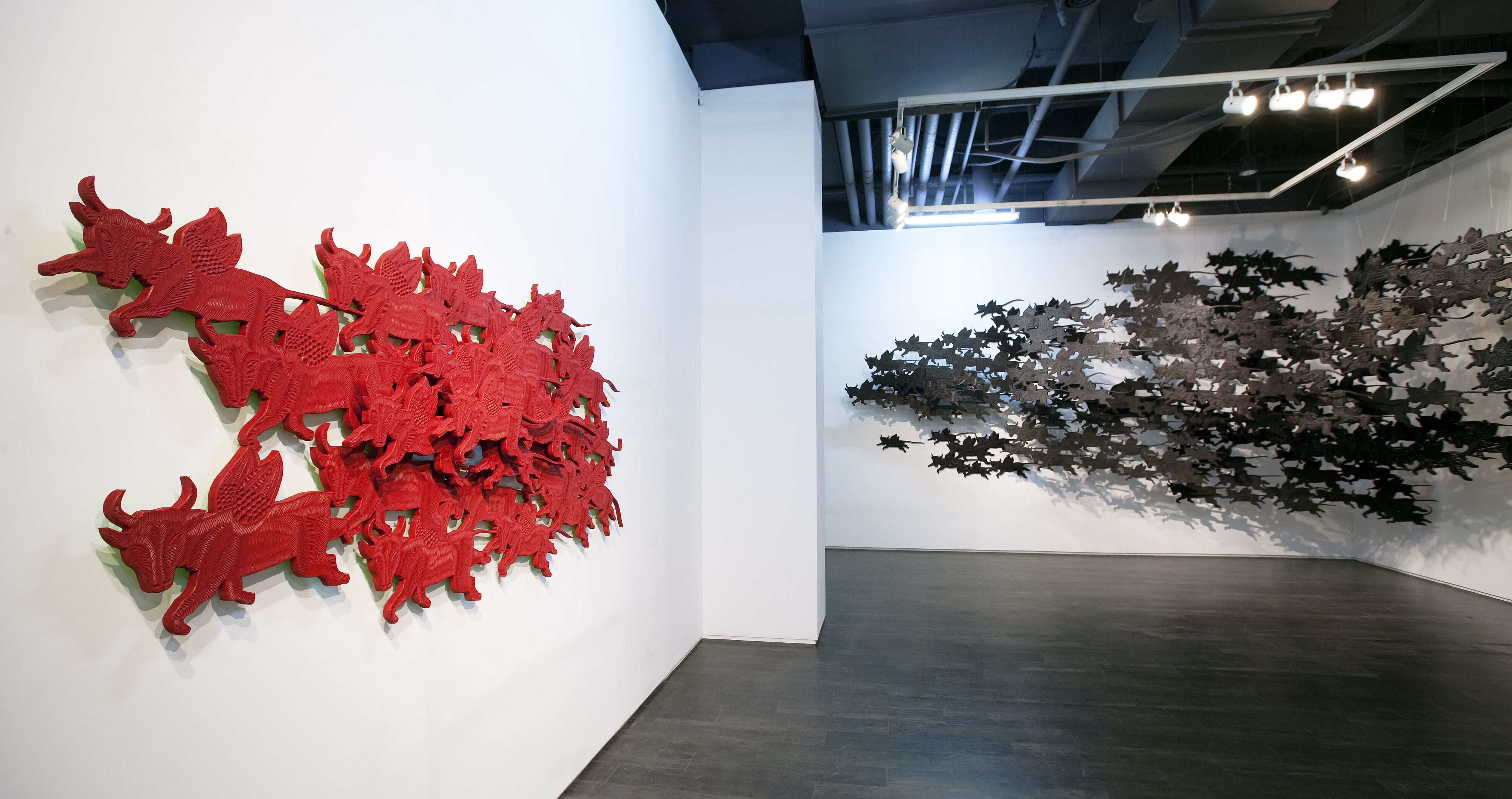 Weekend on Isle of Portland, Installation, Cement and iron, 2023