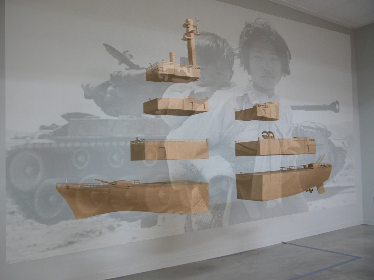 Weekend on Isle of Portland, Installation, Cement and iron, 2023