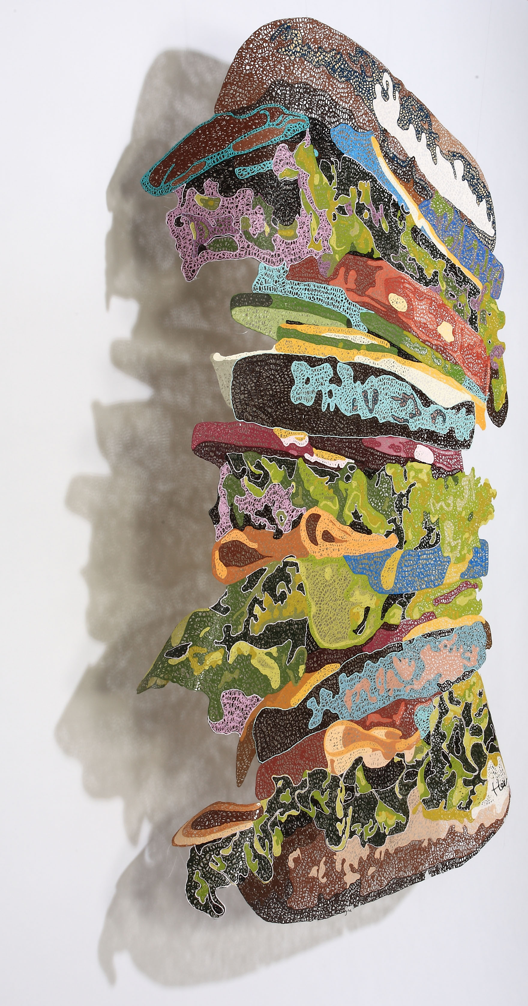 Weekend on Isle of Portland, Installation, Cement and iron, 2023