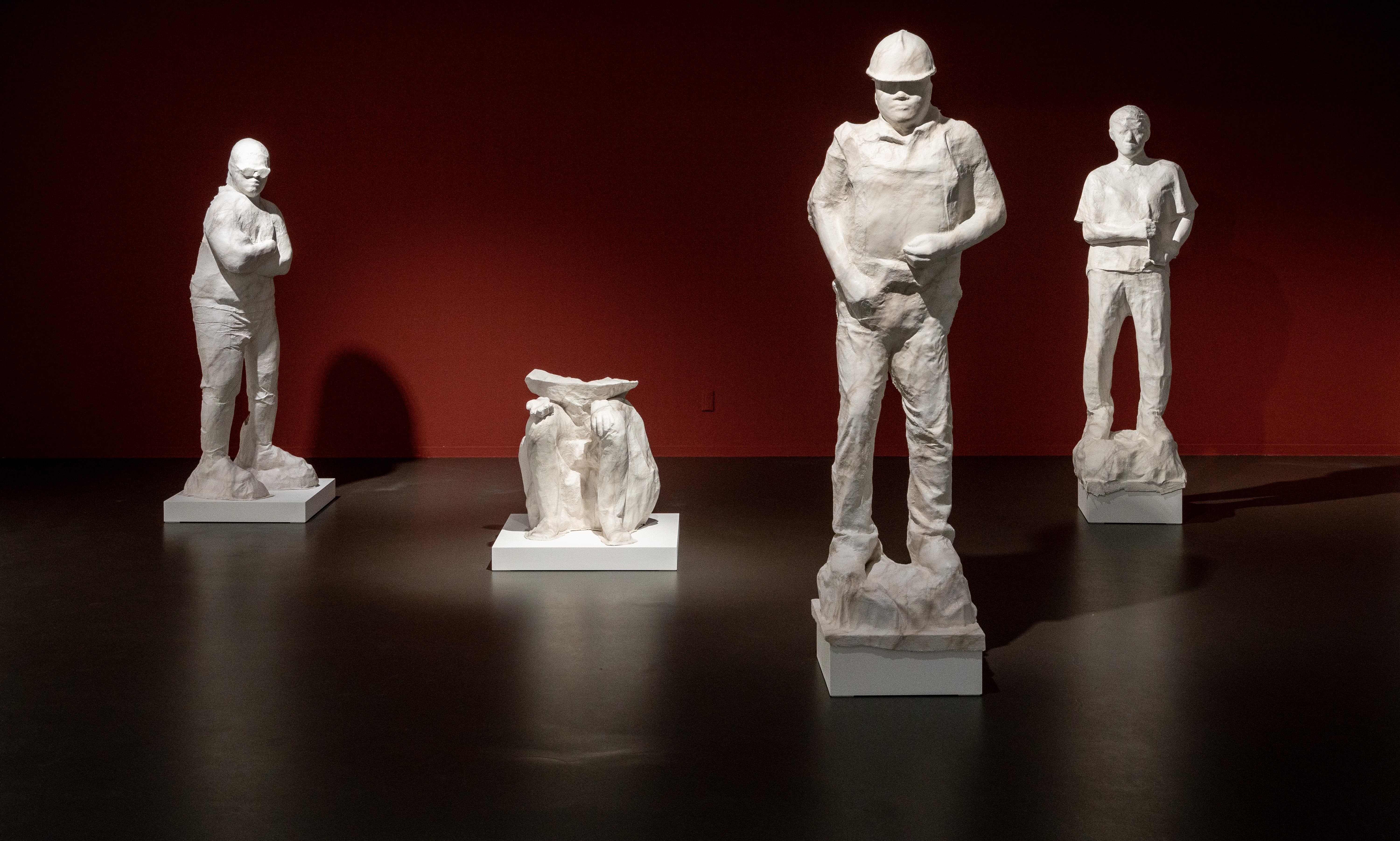 Weekend on Isle of Portland, Installation, Cement and iron, 2023
