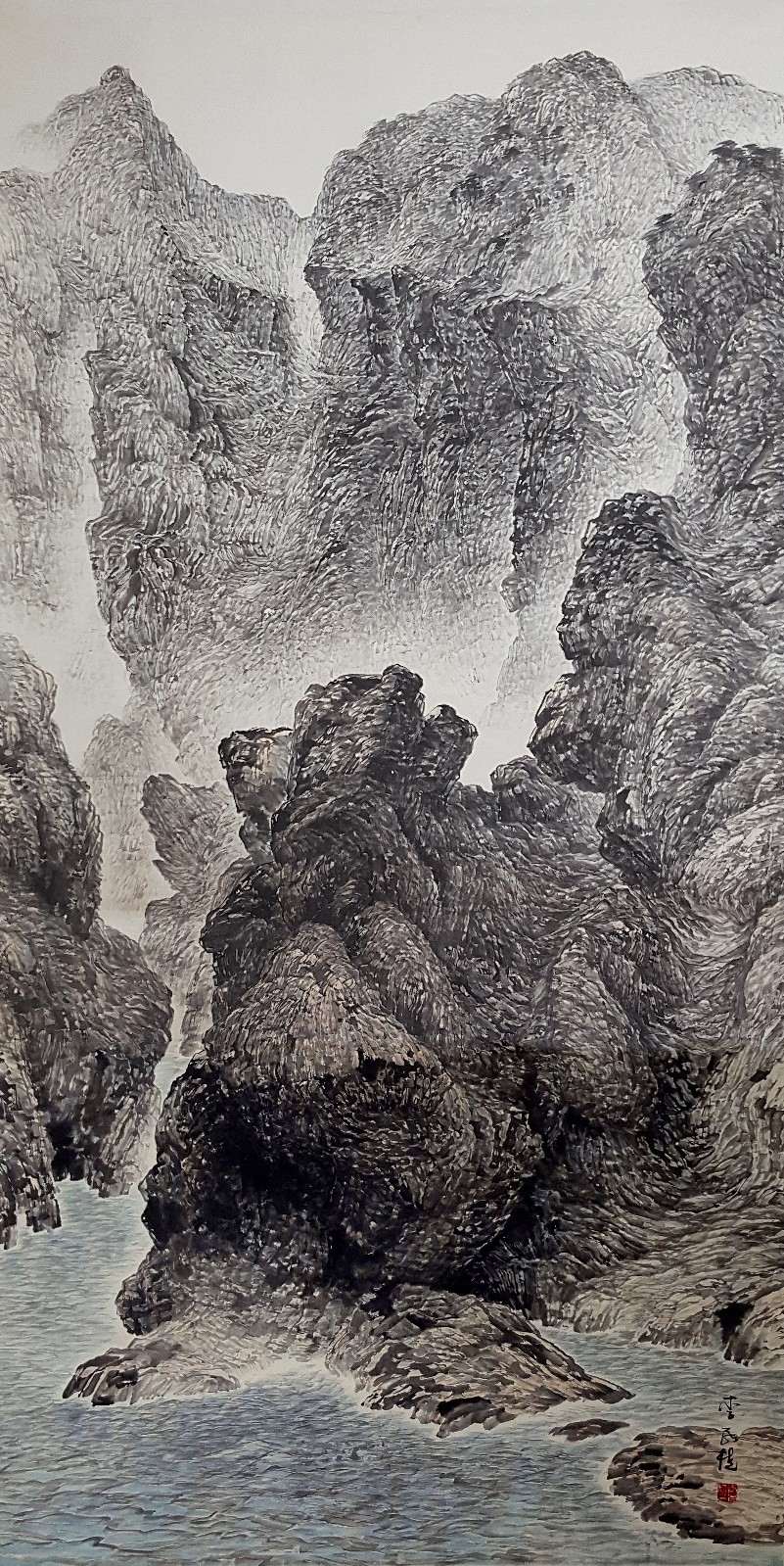 Weekend on Isle of Portland, Installation, Cement and iron, 2023